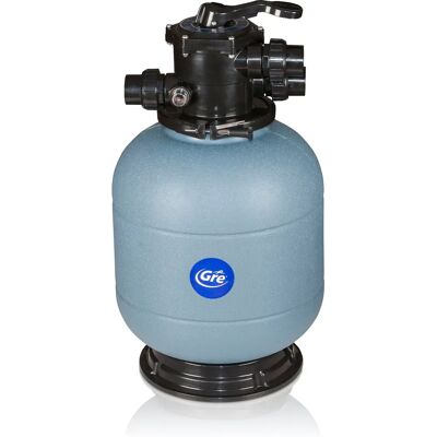GRE FIS400 Filtre à Sable - 6 000 l/h, Bleu, Compact - Filtre à Sable - Publicité GRE FIS400 Filtre à Sable - 6 000 l/h, Bleu, Compact - Filtre à Sable - Publicité