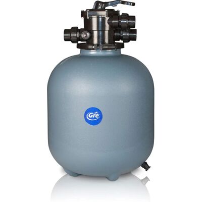 GRE FIS500 Blue Sand Filter System - 10,000 L/h Pool Filtration GRE FIS500 Blue Sand Filter System - 10,000 L/h Pool Filtration