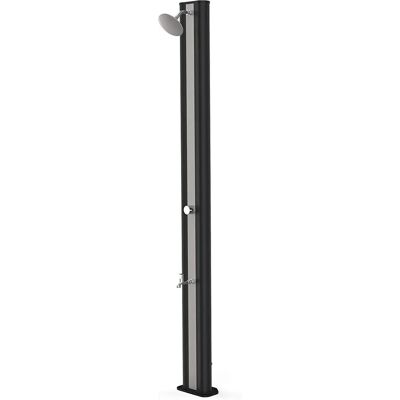 GRE Solar Shower - 40L Black PVC Outdoor GRE Solar Shower - 40L Black PVC Outdoor
