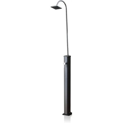 GRE Black Solar Shower - 18L Aluminum Outdoor Shower - Garden Pool GRE Black Solar Shower - 18L Aluminum Outdoor Shower - Garden Pool