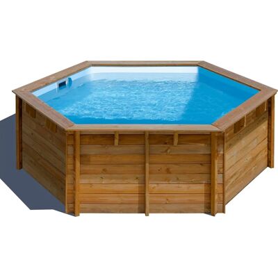 GRE VANILLE 2 Holzrundpool - 400x119cm - 8.000L GRE VANILLE 2 Holzrundpool - 400x119cm - 8.000L