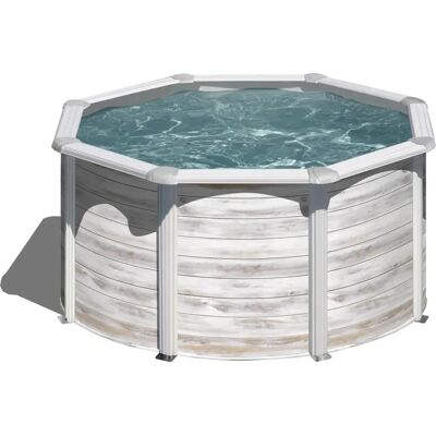Piscina de Acero Nordic Gre 240x120cm - Montaje Rápido y Acabado Duradero Piscina de Acero Nordic Gre 240x120cm - Montaje Rápido y Acabado Duradero