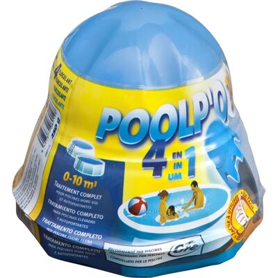 Trattamento acqua GRE 08012L - Chimico piscina 4-in-1 - 250 g Trattamento acqua GRE 08012L - Chimico piscina 4-in-1 - 250 g