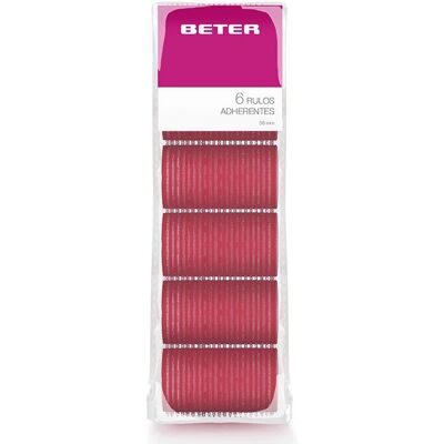 Beter Hair Rollers - 6 Self-Gripping Rollers - 13mm Beter Hair Rollers - 6 Self-Gripping Rollers - 13mm