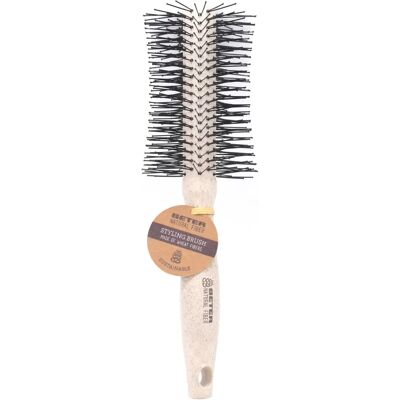 Spazzola Capelli Beter - Fibra di Grano Naturale - Strumento di Styling Spazzola Capelli Beter - Fibra di Grano Naturale - Strumento di Styling