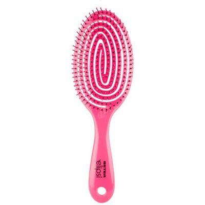 Beter Elipsi Petit Fuchsia Brosse Démêlante - Peigne à cheveux - Publicité Beter Elipsi Petit Fuchsia Brosse Démêlante - Peigne à cheveux - Publicité