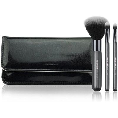 Conjunto de Pincéis de Maquiagem Beter Black Day to Night - 4 peças Conjunto de Pincéis de Maquiagem Beter Black Day to Night - 4 peças