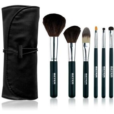 Kit de Pincéis de Maquiagem Profissional Beter - 6 peças Kit de Pincéis de Maquiagem Profissional Beter - 6 peças