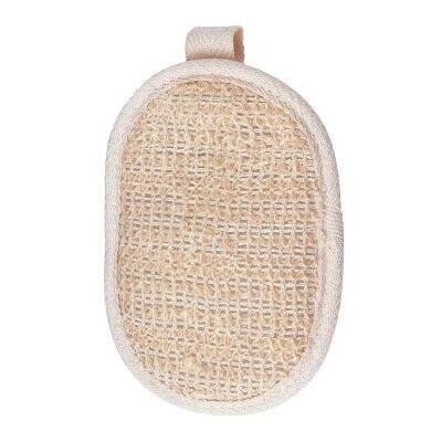 Esponja de banho Beter 22208 - Esfoliante de sisal e algodão - Unissex Esponja de banho Beter 22208 - Esfoliante de sisal e algodão - Unissex