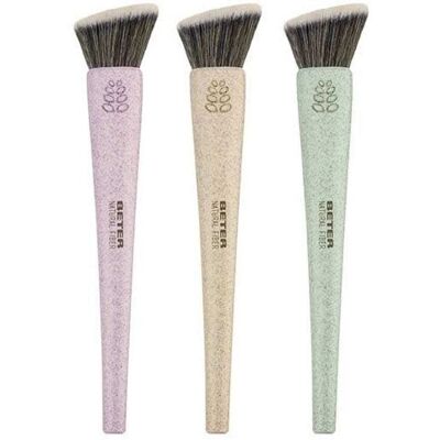 Pincel Kabuki Flat Top em fibra natural Beter - Pincel de Maquiagem Pincel Kabuki Flat Top em fibra natural Beter - Pincel de Maquiagem