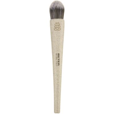 Pincel de Maquiagem Líquida Bege em Fibra Natural - Pincel de Maquiagem Pincel de Maquiagem Líquida Bege em Fibra Natural - Pincel de Maquiagem
