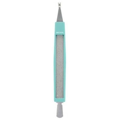 Beter 34032 Manicure Set - Nail Cuticle Pusher & File - Blue Beter 34032 Manicure Set - Nail Cuticle Pusher & File - Blue