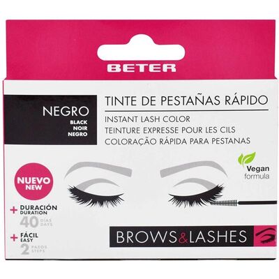 Beter Marca Instant Color de Pestañas Negro - Tinte para Cejas y Pestañas Beter Marca Instant Color de Pestañas Negro - Tinte para Cejas y Pestañas