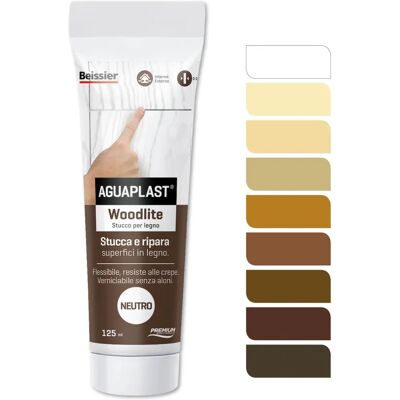 Aguaplast Woodlite Stucco - Ripara & Riempie per Legno - 125ml Aguaplast Woodlite Stucco - Ripara & Riempie per Legno - 125ml