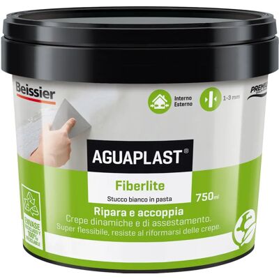 Aguaplast Fiberlite Stucco - Riparazione crepe - Resistente all'acqua - 750ml Aguaplast Fiberlite Stucco - Riparazione crepe - Resistente all'acqua - 750ml
