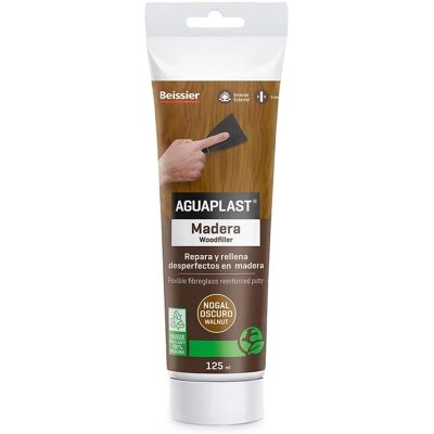 Aguaplast Ponceau de Bois Noyer - Type de Bois - 125 ml - Publicité Aguaplast Ponceau de Bois Noyer - Type de Bois - 125 ml - Publicité