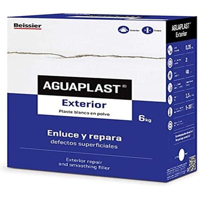 Aguaplast Modelo 70034-002 Masilla en Polvo para Exteriores Aguaplast Modelo 70034-002 Masilla en Polvo para Exteriores