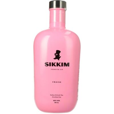 Sikkim Sikkim FRAISE Premium Gin - Erdbeere & Roter Tee - 40% Vol. Sikkim Sikkim FRAISE Premium Gin - Erdbeere & Roter Tee - 40% Vol.
