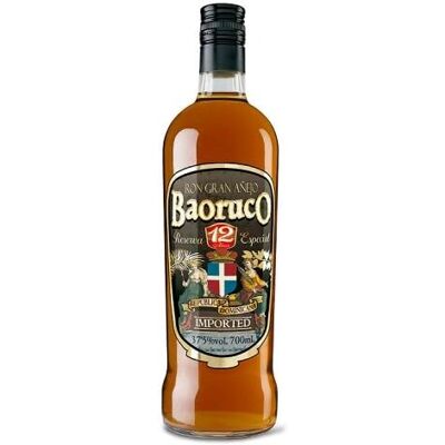 Baoruco 12 Jahre Bernstein Rum - Rum Baoruco 12 Jahre Bernstein Rum - Rum