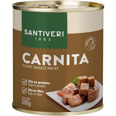 Santiveri Carne Vegetal 300g - Sustituto de Carne Vegetal Santiveri Carne Vegetal 300g - Sustituto de Carne Vegetal