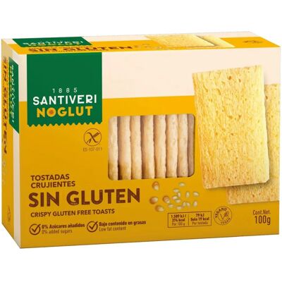 Santiveri Bio Glutenfreier Noglut Toast - Toast Santiveri Bio Glutenfreier Noglut Toast - Toast