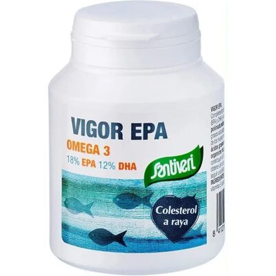Santiveri Omega 3 Vigor EPA 120 cápsulas blandas - Complemento Alimenticio Santiveri Omega 3 Vigor EPA 120 cápsulas blandas - Complemento Alimenticio