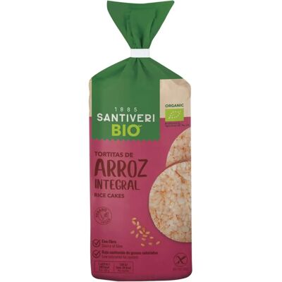 Tortitas de Arroz Integral Bio - Santiveri, Orgánico, Sin gluten Tortitas de Arroz Integral Bio - Santiveri, Orgánico, Sin gluten