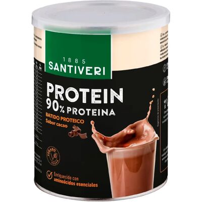 Proteínas 90 (chocolate) - Suplemento alimenticio Santiveri Proteínas 90 (chocolate) - Suplemento alimenticio Santiveri