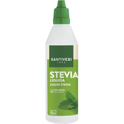 Santiveri Flüssige Stevia - Natürlicher Kalorienarmer Süßstoff 90ml Santiveri Flüssige Stevia - Natürlicher Kalorienarmer Süßstoff 90ml