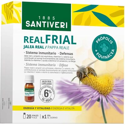 Santiveri Royal Jelly Echinacea 20 Vials - Dietary Supplement Santiveri Royal Jelly Echinacea 20 Vials - Dietary Supplement