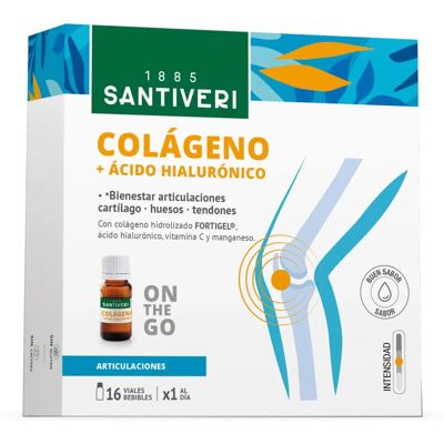 Santiveri Artrosin Kollagenflüssigkeit 16 Flaschen - Unterstützung für Gelenke & Knochen Santiveri Artrosin Kollagenflüssigkeit 16 Flaschen - Unterstützung für Gelenke & Knochen