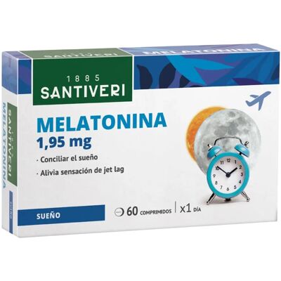 Santiveri Melatonina - 60 Comprimidos - Apoyo para el sueño Santiveri Melatonina - 60 Comprimidos - Apoyo para el sueño