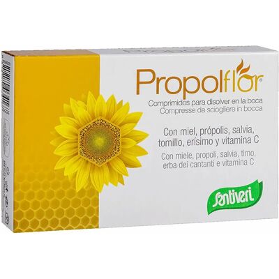 Santiveri Propolflor Honig Orange Kauen - Propolis Ergänzung Santiveri Propolflor Honig Orange Kauen - Propolis Ergänzung