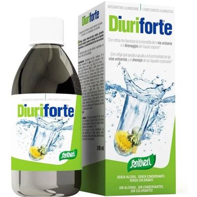 Santiveri Diuriforte Syrup - Organic diuretic formula - 240ml Santiveri Diuriforte Syrup - Organic diuretic formula - 240ml