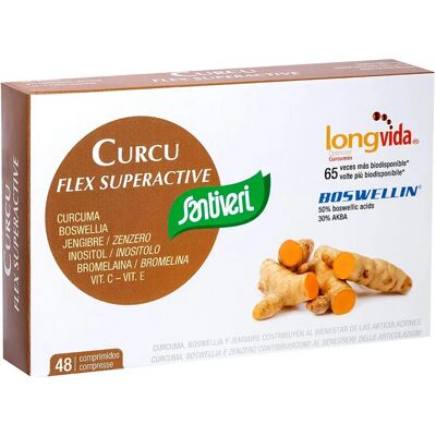 Santiveri Curcu Flex Superactive Gelenk-Unterstützung Tabletten Santiveri Curcu Flex Superactive Gelenk-Unterstützung Tabletten