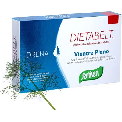 Santiveri Dietabelt Flat Belly Drains 60 Kapseln - Nahrungsergänzungsmittel Santiveri Dietabelt Flat Belly Drains 60 Kapseln - Nahrungsergänzungsmittel