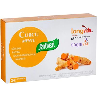 Santiveri Santiveri Curcu Mente 24 Tabletten - Nahrungsergänzung Santiveri Santiveri Curcu Mente 24 Tabletten - Nahrungsergänzung