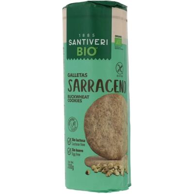 Galletas SANTIVERI Trigo Sarraceno Bio - Sin Gluten Galletas SANTIVERI Trigo Sarraceno Bio - Sin Gluten