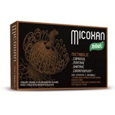 Santiveri Micoxan Metabolic - Supporto Circolatorio - 40 Capsule Santiveri Micoxan Metabolic - Supporto Circolatorio - 40 Capsule