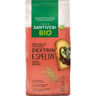 Pan de Espelta Orgánico Santiveri - Saludable y Crujiente Pan de Espelta Orgánico Santiveri - Saludable y Crujiente