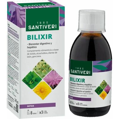 Santiveri Bilixir Syrup - Gallbladder Support - Organic Natural Santiveri Bilixir Syrup - Gallbladder Support - Organic Natural