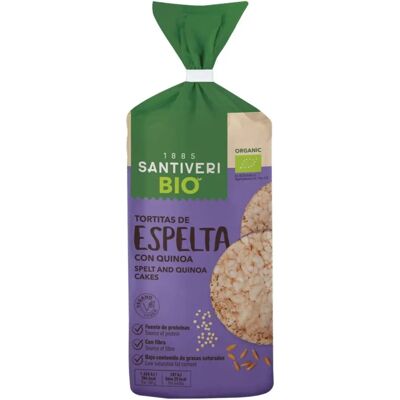 Santiveri Tortitas Orgánicas Quinoa Espelta - Tortitas Santiveri Tortitas Orgánicas Quinoa Espelta - Tortitas