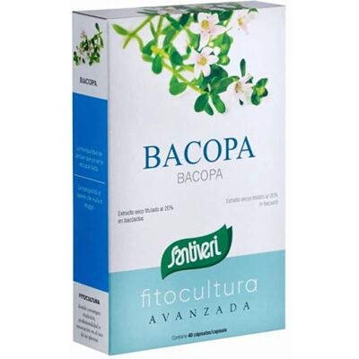 Santiveri Bacopa Unterstützung - 40 Kapseln - Nahrungsergänzung Santiveri Bacopa Unterstützung - 40 Kapseln - Nahrungsergänzung