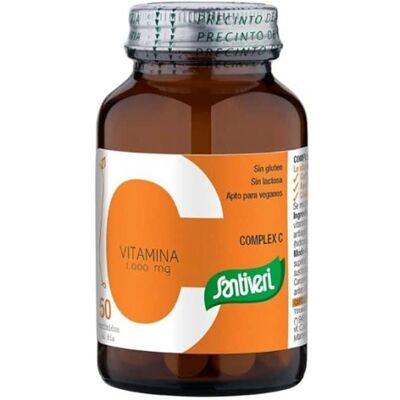 Santiveri Vitamin C 1000 mg - Immunsystem Unterstützung Santiveri Vitamin C 1000 mg - Immunsystem Unterstützung