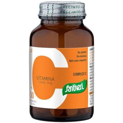 Integratore di Vitamina C Santiveri - 50 Compresse Integratore di Vitamina C Santiveri - 50 Compresse