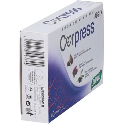 Santiveri Corpress - Supporto Pressione - 40 Compresse Santiveri Corpress - Supporto Pressione - 40 Compresse