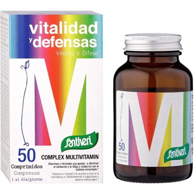 Santiveri Multivitamin mit Mineralien - Unterstützt Immun & Energie Santiveri Multivitamin mit Mineralien - Unterstützt Immun & Energie