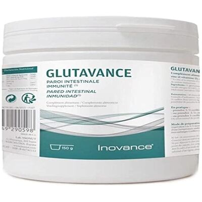 Inovance Glutavance - Soutient Immunité & Muscles - 150g - Publicité Inovance Glutavance - Soutient Immunité & Muscles - 150g - Publicité