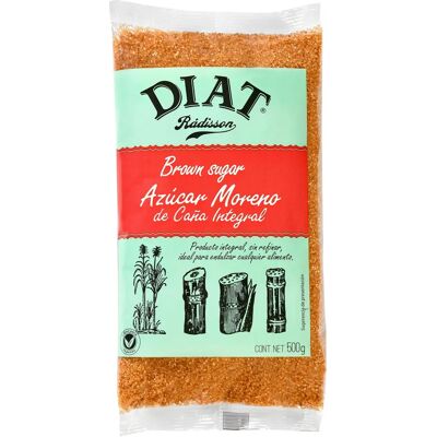 Azúcar Moreno Radisson - Azúcar de caña no refinado - 500 g Azúcar Moreno Radisson - Azúcar de caña no refinado - 500 g