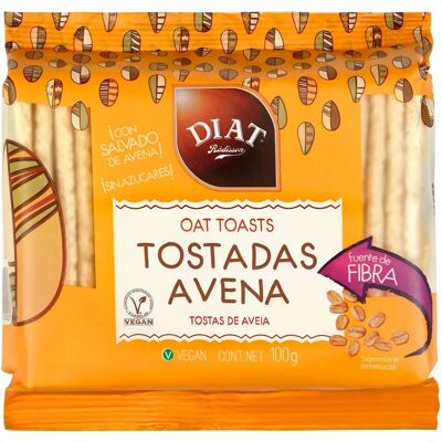 Tostadas de Avena Diat-Radisson - Crujientes, Fibra, Ligero Tostadas de Avena Diat-Radisson - Crujientes, Fibra, Ligero